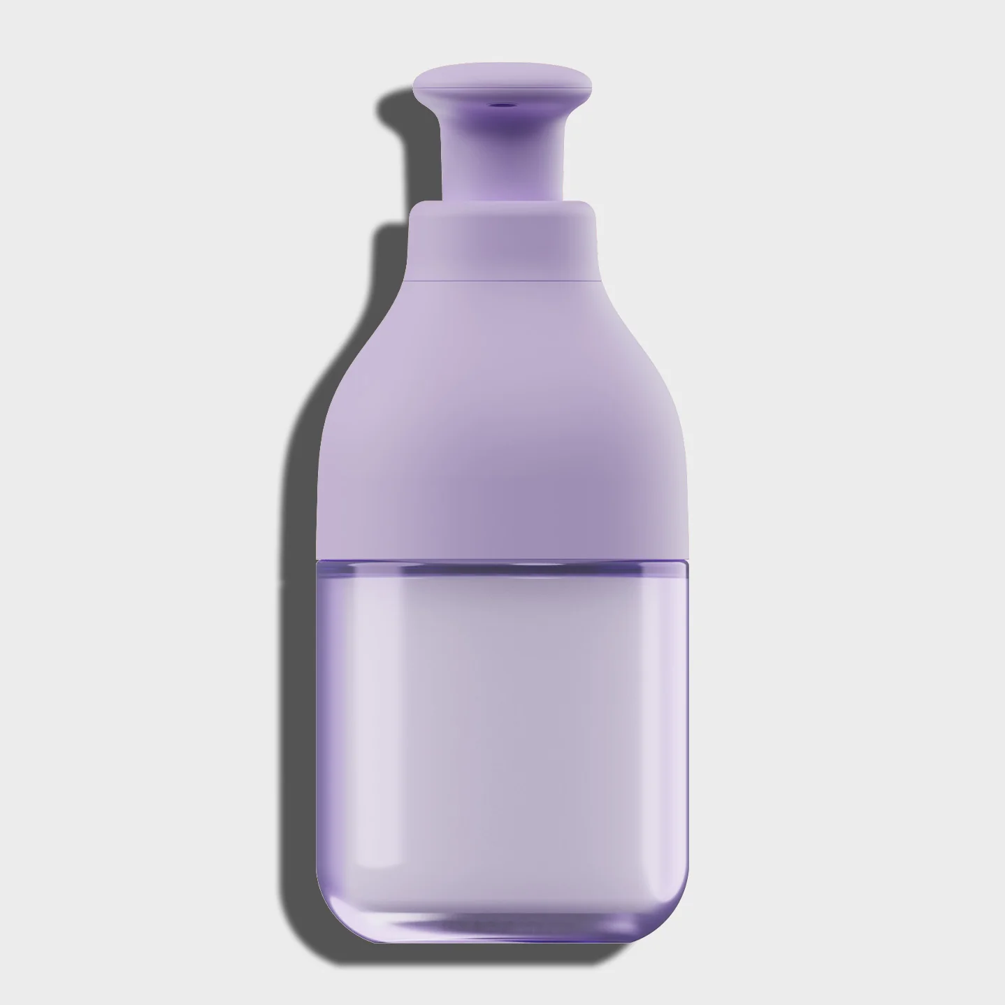 Lilac Body Wash Bottle - Image 2